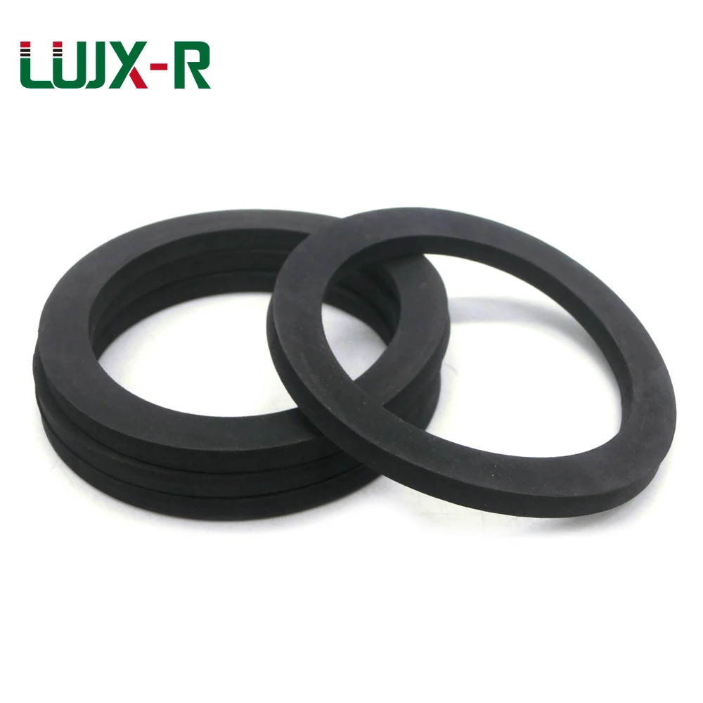 LUJX-R Thickness 5mm Rubber Flat Gasket Nitrile Plain Washer Quick Connector Gaskets ID22/28/33/41/47/60/76/98mm Sealing Rings