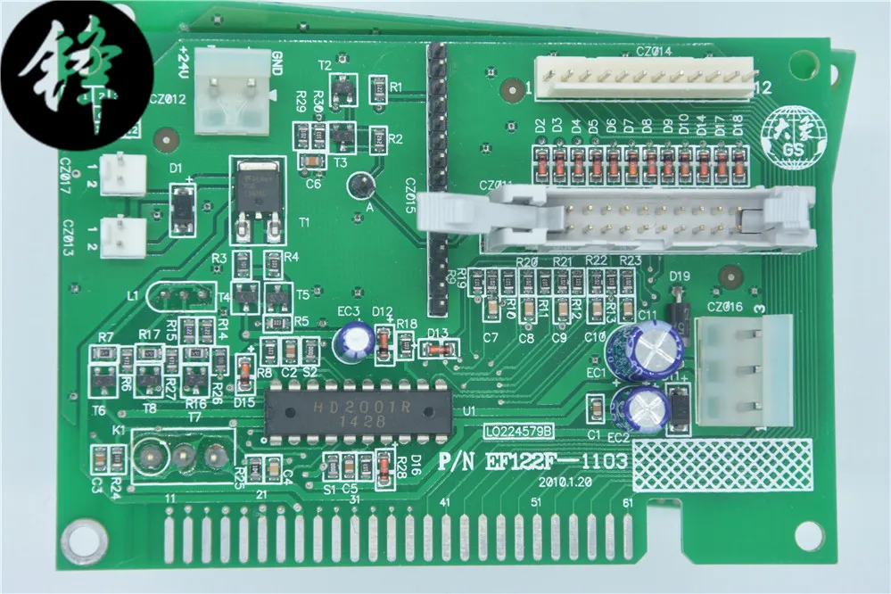 Computer embroidery machine accessories - EF122F twelve pin genuine alarm board DAHAO circuit board