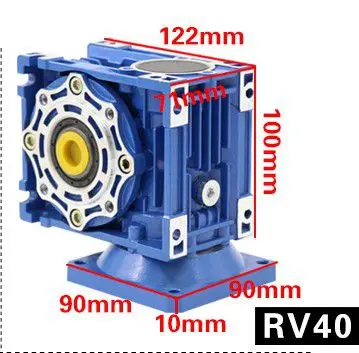 Send governor 60W DC motor RV40 gear reducer motor worm gear motor DC12V 24V speed controllers motors