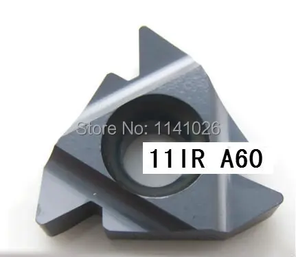 

11IR A60 Carbide Threading Inserts 60 degree internal,Indexable Tungsten Lathe Inserts for Threaded Lathe Holder