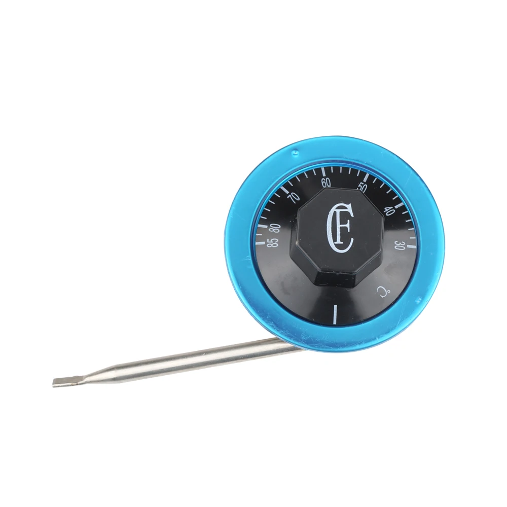 30-85 Degree Celsius NC 2 Pin Adjust Knob Temperature Controller Capillary Thermostat Switch Oven Water Heater