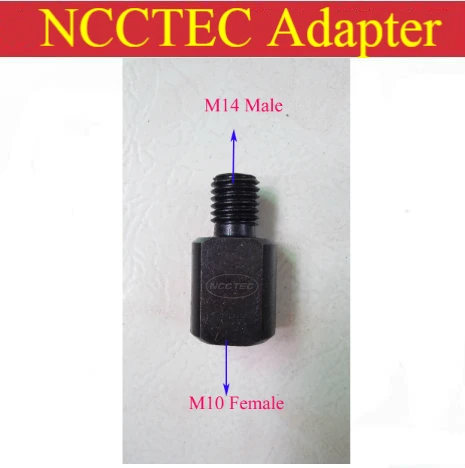 

NCCTEC Adaptor adapter screw thread M14 male External thread-M10 female Internal thread Reducer for Angle Grinders polishers