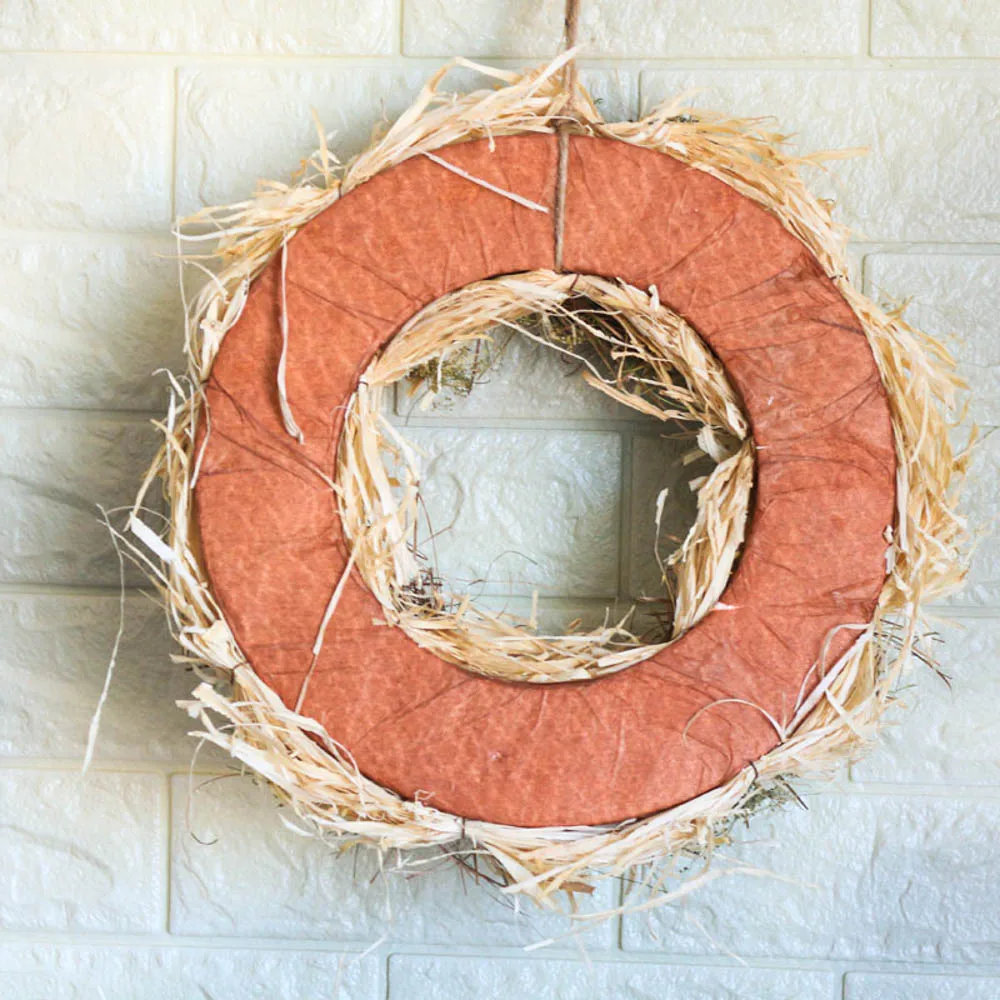 Handmade Easter Eggs Wreath for Door, Home Decoration Accessories, Craft for Wedding Party, Spring and Summer