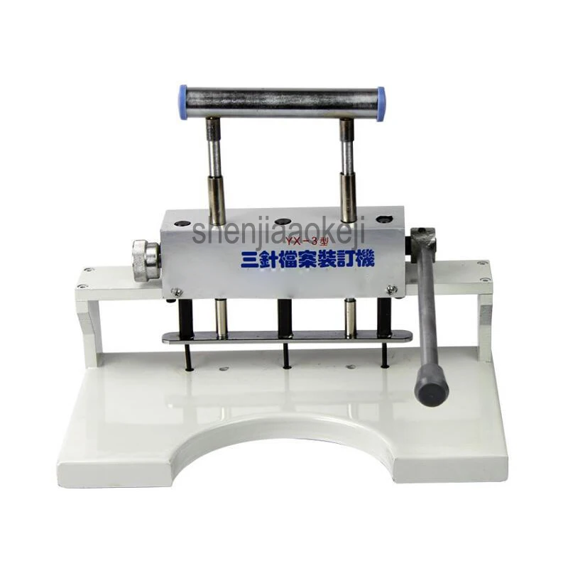 New Paper Punch machine for document Book binding machine 3 hole drilling machine Manual three-hole punching machine 1pc