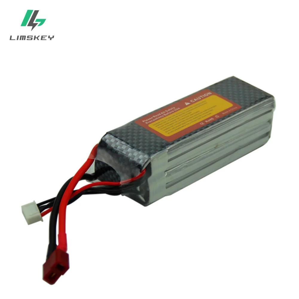 Limskey Power Lipo Battery 14.8V 2200mAh 25C Max 35C 4S Lipo For Helicopter Quadcopter RC Truck Drone Battery 14.8 Lipo