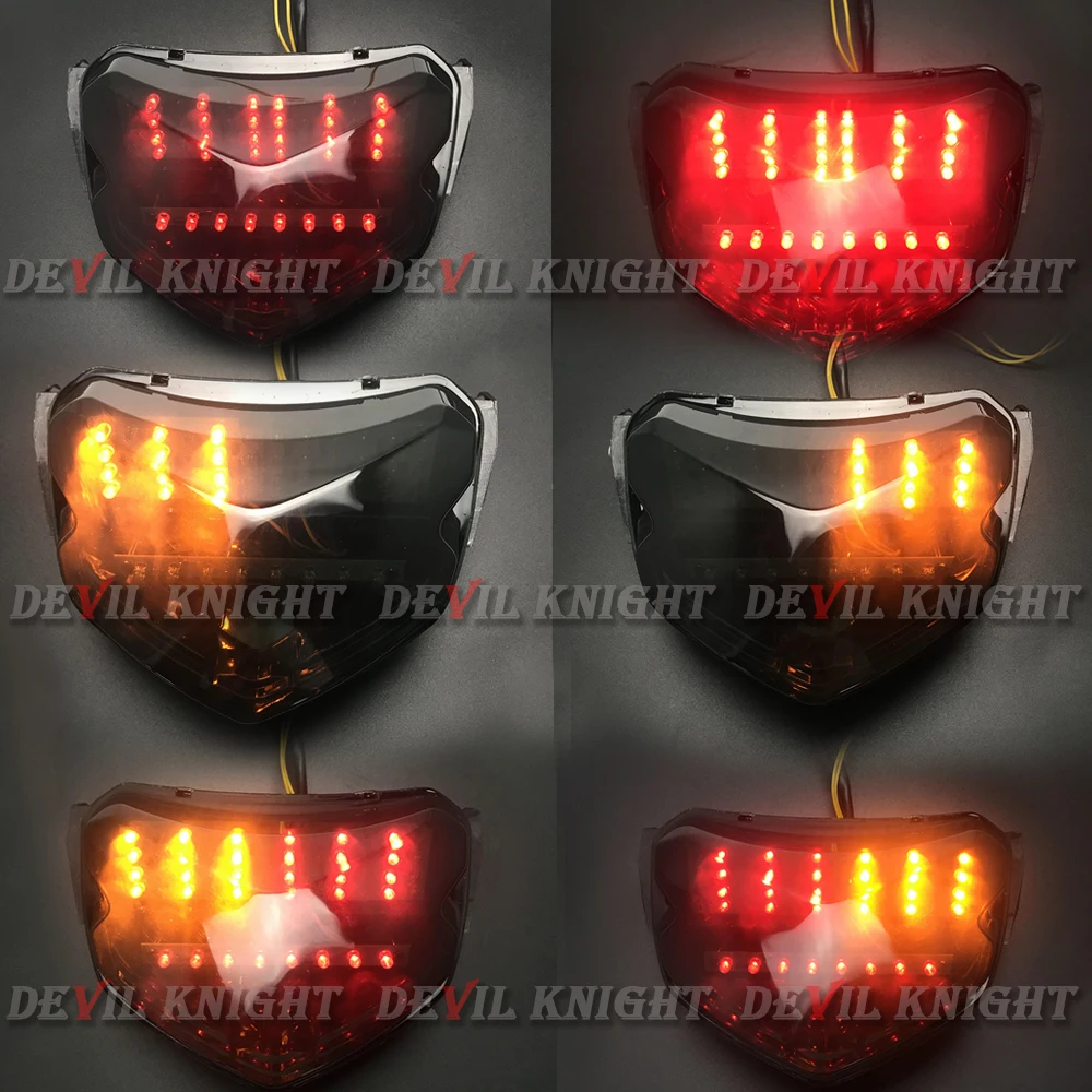 Motorcycle Led Taillight Rear Tail Brake Turn Signals Integrated Light For SUZUKI GSXR600 GSXR750 GSX-R 600 750 K4 2004 2005