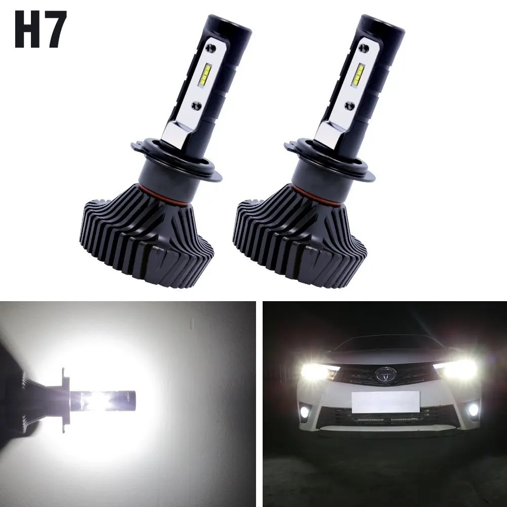 

Canbus Hot Car Styling PhilipsChips Car Headlight 6s LED H4 H7 H11 9005 9007 160W 12000LM 6000K Led Headlamp Kit DRL Bulbs
