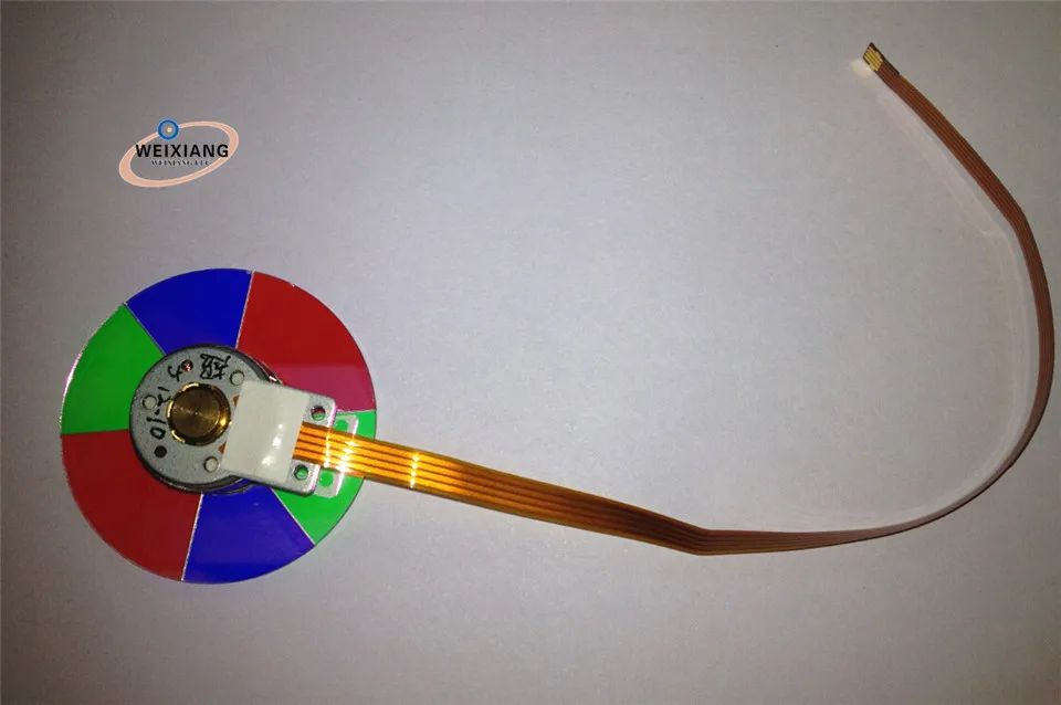 Original Farbrad Für BenQ W1070/W1070 + Projektor Farbe Räder, 6 segmente 44mm (rot-blau-grün)