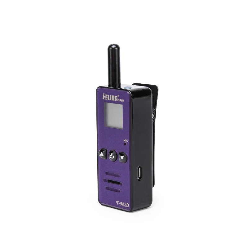 Helida-M2D Two-Way Radio Walkie Talkie, Pmr 446, 1 Pc