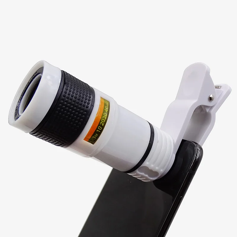 Mobile Phone Telescope Lens Monocular Mobile iPhone adjustable Zoom lens Smartphone Camera Lens Universal