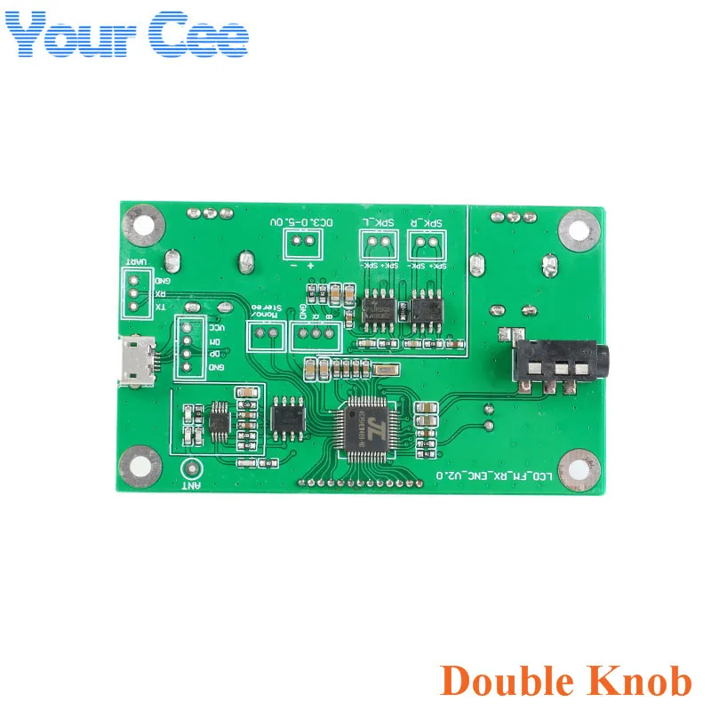 Imagem -06 - Rádio fm Digital Módulo Receptor Placa Estéreo sem Fio Display Lcd Redução de Ruído Pll 87108mhz