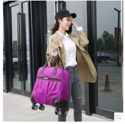 wheeled trolley bag Travel Luggage Bag carry on Rolling luggage bag Travel Boarding bag with wheel travel cabin luggage suitcase