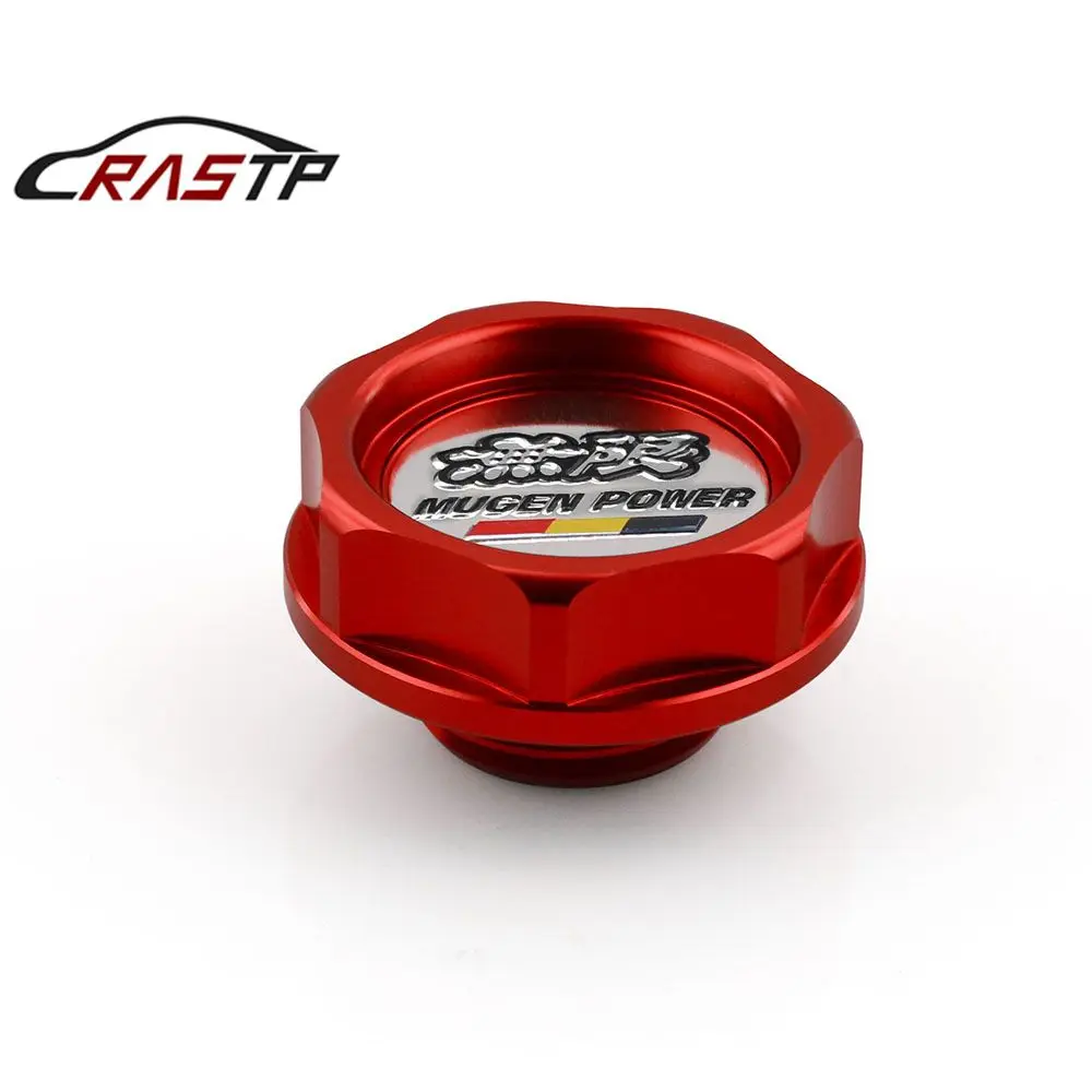 RASTP-Power Performance Oil Cap Aluminum Radiator Cap Cover Mugen Fit for Honda Accord Civic RS-CAP003