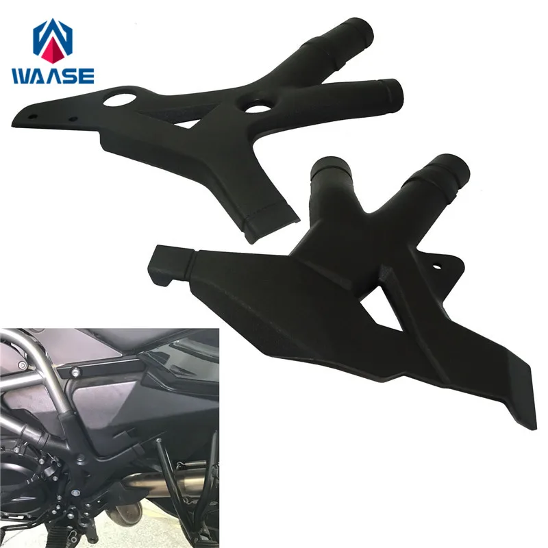 

waase Motorcycle Left & Right Side Panel Protector Frame Guards Cover Protective Cover Kit For BMW F650GS F700GS F800GS