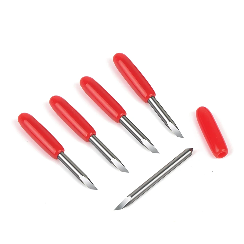 15PCS/lot 30 degree 45 degree 60 degree summa D blade cutting plotter vinyl cutter blade summa needle knife tool cutter