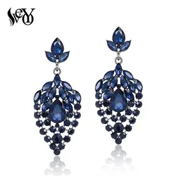 VEYO Crystal Drop Earrings for Women Luxury Rhinestone Earrings Top Quality Brinco New Arrival