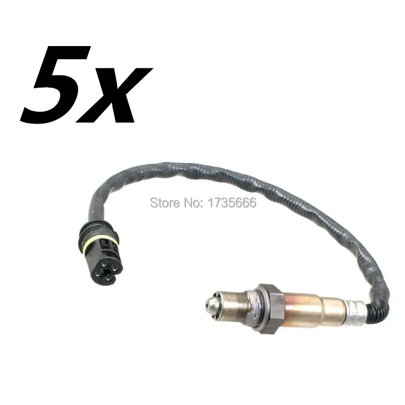 5PCS O2 Oxygen Sensor 0015400517 0258006272 0258986615 For Chrysler Crossfire Mercedes SLK320 C320 E320 SLK32 AMG E500