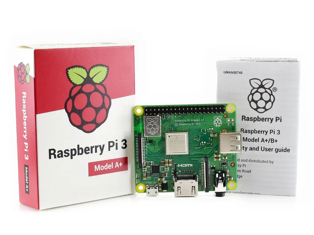 Original Raspberry Pi 3 Model A+, With Most Enhancements As Raspberry Pi 3B+, In Smaller Form Factor, And Lower Price