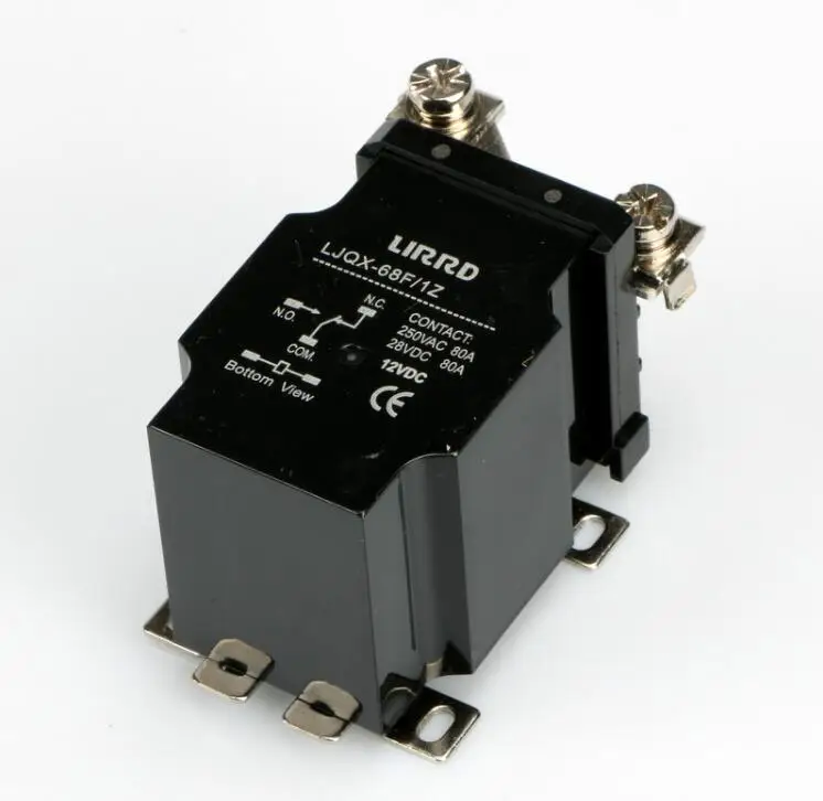 JQX-68F 1Z 80A Ad alta potenza relè elettromagnetico relè DC12V DC24V AC220V