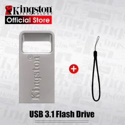 Kingston USB Pen Drive DTMC3 usb flash drive  minisize USB 3.2 PenDrives metal Usb memory for Computer 64GB 128GB 256GB usb