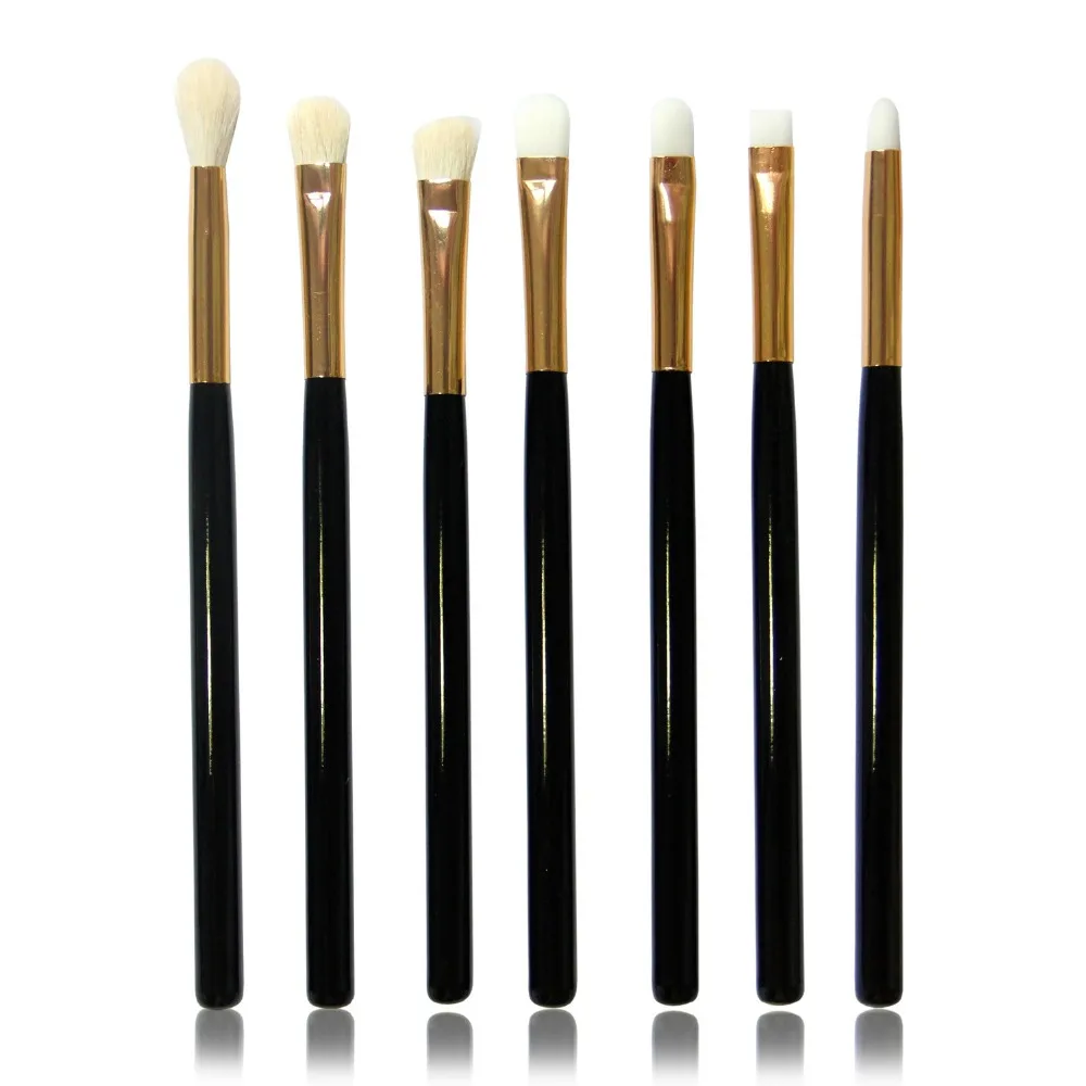 Professionale compone le spazzole set eye shadow brush foundation fard  Kabuki super soft pelo di capra per la spazzola di trucco 3 stile  Scegliere