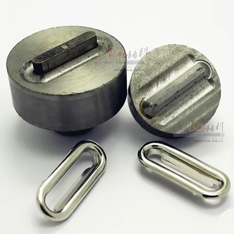 16/ 18/ 20/ 22/ 25/ 30/ 35/ 40 mm Eyelets Installation Tool Buttonhole Metal Pores Button Rivet Oval Eyelets Molds