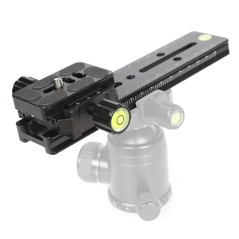 LCB-18B Track Dolly Slider Focusing Rail Slider QR Plate of Arca Swiss Specification For DSLR Camera