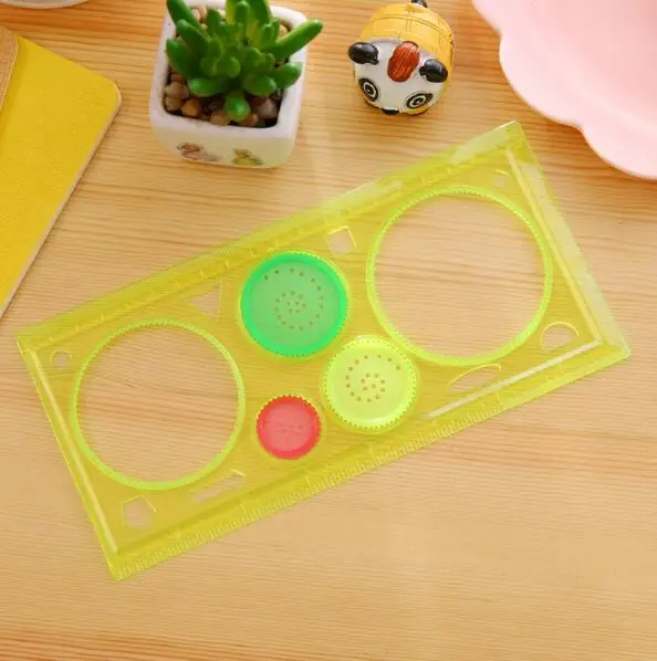 Multi-function Puzzle Spirograph Geometric Ruler Drafting Tools For Students Drawing Toys Children Learning Art Tool