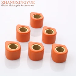 6pc Performance Variator Roller Weights 6.5gram 15x12mm for Yamaha CR Z CT SS 50 Jog Z R Slider Vino 50 Why Zuma 50cc 2T
