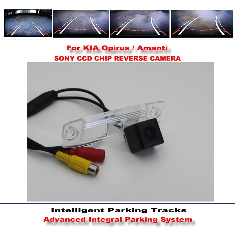 

For KIA Opirus/Amanti 2007-2010 Car Rear Camera Intelligent Parking Tracks Back Reverse Dynamic Guidance Tragectory CAM