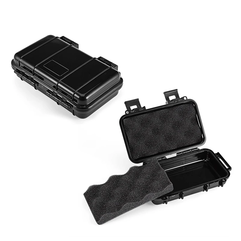Waterproof Airtight Watertight Storage Container Dry Box Seal Bottle Case For Pill Capsule Fob Emergency Medicine Match Battery