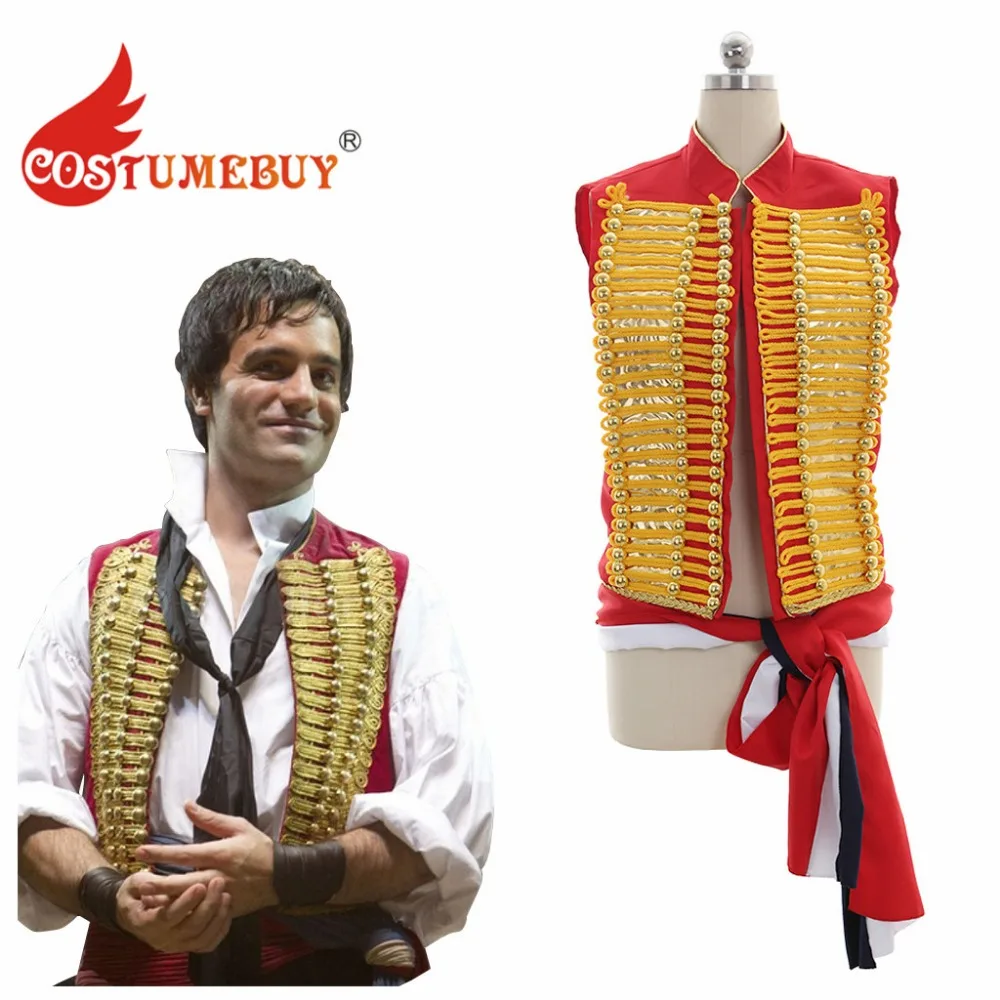 

CostumeBuy Musical Cosplay Costume Mens Stage Performance Prince Cosplay Vest Any Size L92