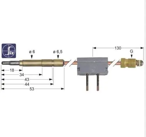 SIT Thermoelement mit Unterbrecher Lange 1000mm