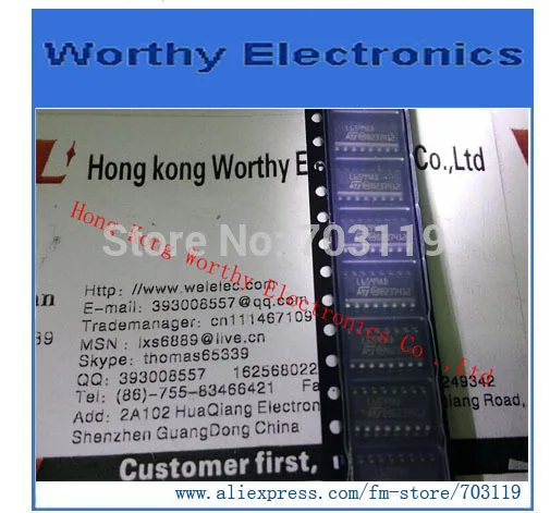 Free  shipping    10PCS/LOT      L6599AD  L6599A   L6599     IC RESONANT CONVRTR CTRLR 16SOIC