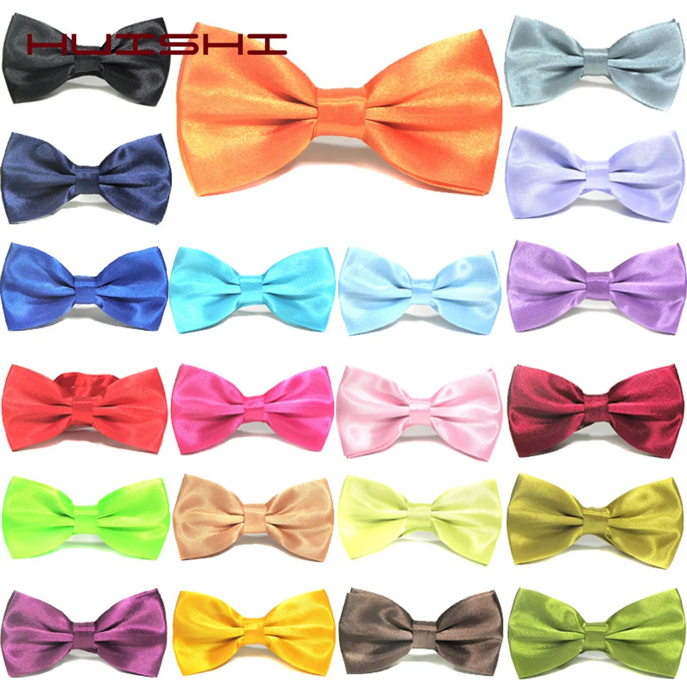 HUISHI Blau Rosa Gentleman Mann Bowtie Einstellbare Smoking Neuheit Fliege Krawatte Mode Bowtie Business Hochzeit Männlichen Kleid Hemd