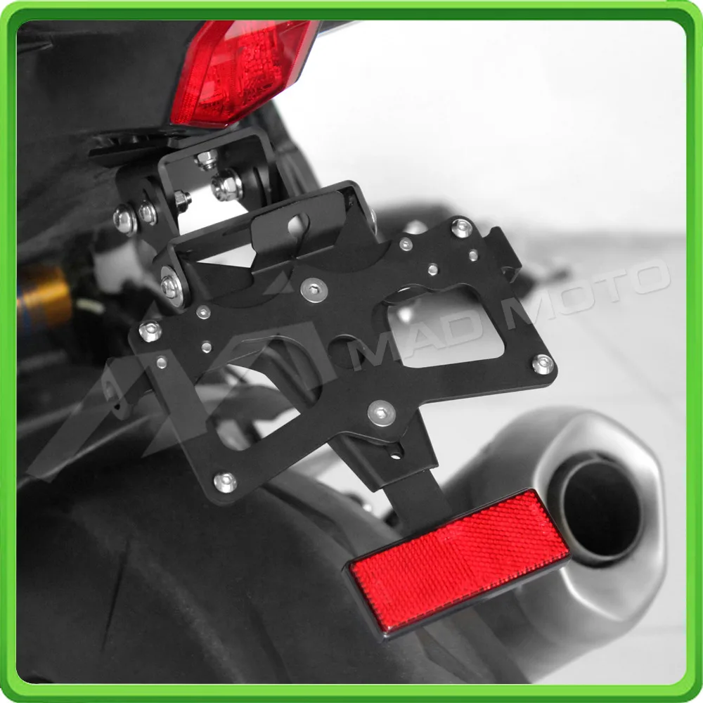 

For Yamaha R1 YZF R1 R1M R1S 2015 2016 Motorcycle Accessories Adjustable Fender Plate Bracket License Plate Holder