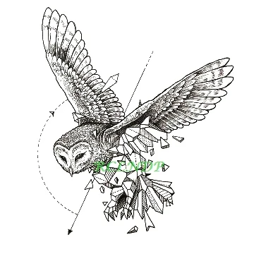 Водостойкие-Временные-татуировки-Сова-ястреб-камень-Бумага-Складные-художественные-татуировки-наклейки-флэш-тату-поддельные-татуировки-для-девочек-женщин-детей-мужчин