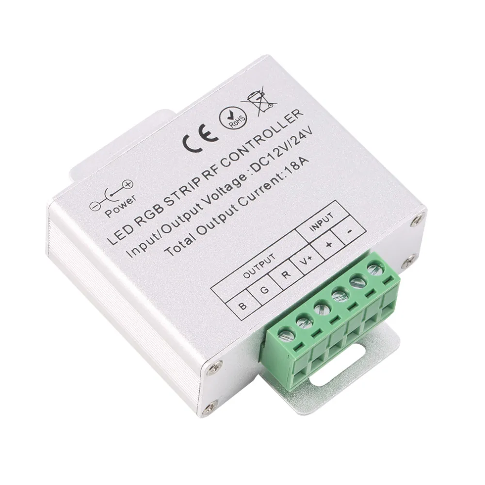 DC12-24V Wireless RF SMD RGB led strip light Touch Dimmer Remotely Controller,strips remote control for RGB LED Strip Light