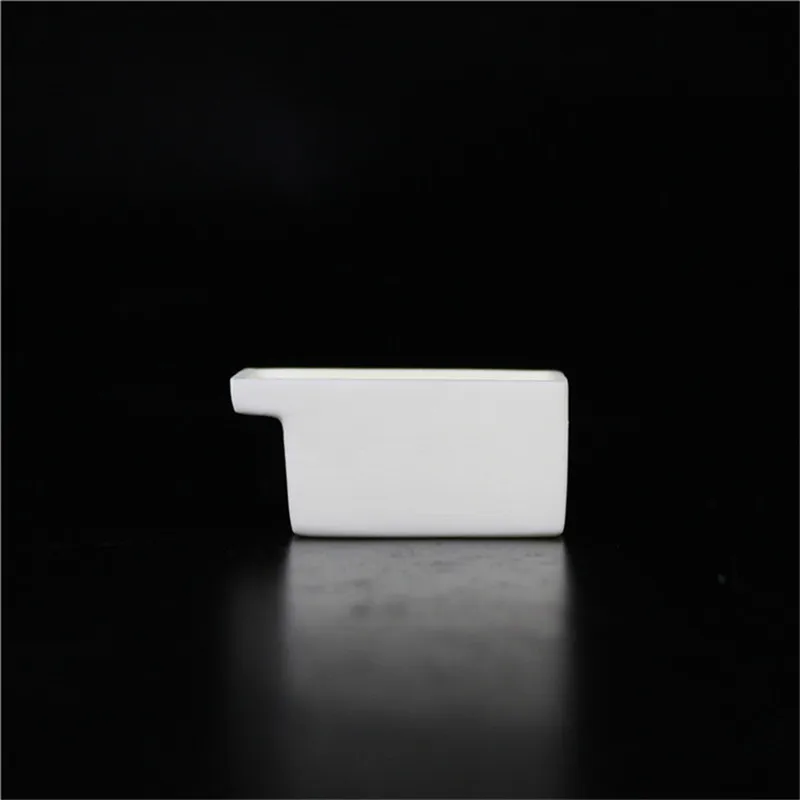 99.3% alumina crucible / 150*20*20 / Rectangular corundum crucible / Al2O3 ceramic crucible / Sintered crucible