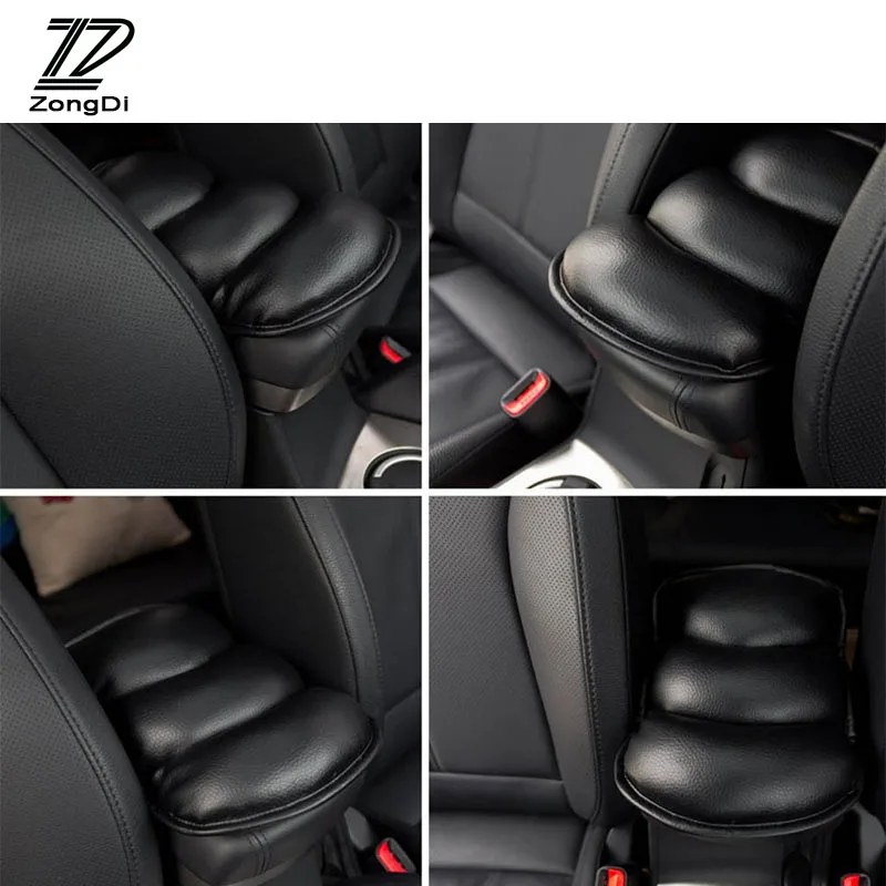 ZD Center Console Car Armrests Cover Pad For Subaru Impreza XV Hyundai Solaris tucson I30 IX25 creta Kia Rio K2 Ceed Sportage
