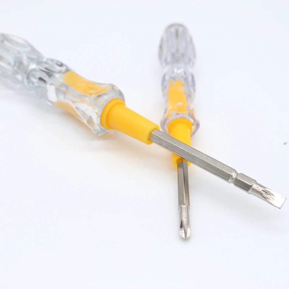 Mini stylo de Test, tournevis plat Portable, outil électrique utilitaire, dispositif de lumière, tournevis outils manuels, tension, livraison gratuite