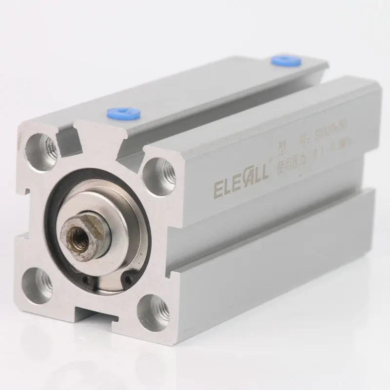 SDA20*50mm / 20mm Bore 50mm Stroke Compact Air Cylinders Double Acting Pneumatic Air Cylinder