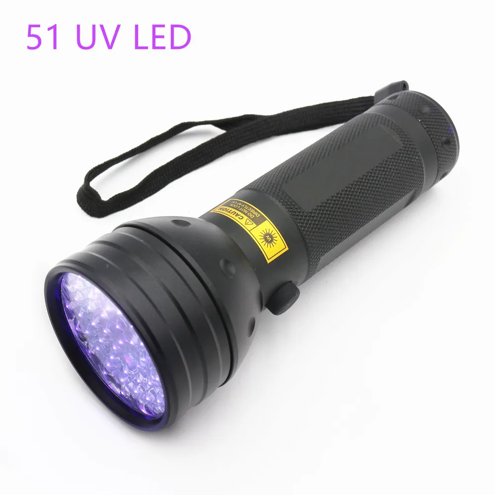 Imagem -02 - Lanterna de Luz uv Led Led 41led 21led 12led Luz Uv-nm Lanterna Tochas Lâmpada de Luz