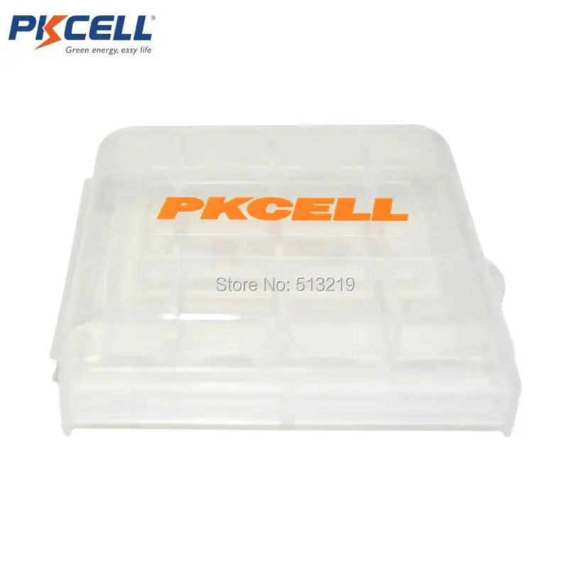 4 x PKCELL 1.2V NIMH 1000mah AAA Rechargeable Battery replacement for HHR-4DPA/2B Cordless with battery Box Hold Case