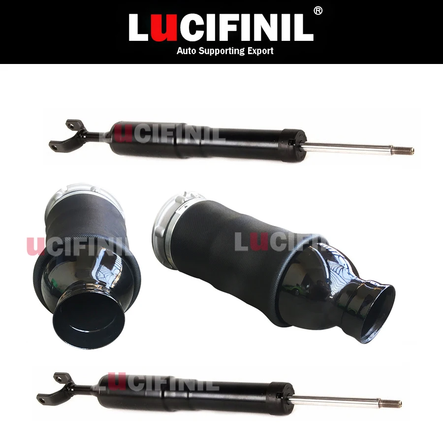 

LuCIFINIL 2PCS New Suspension Air Ride Front Air Spring Shock Absorber Damper Fit Audi A6 C5 4Z7 616 051D