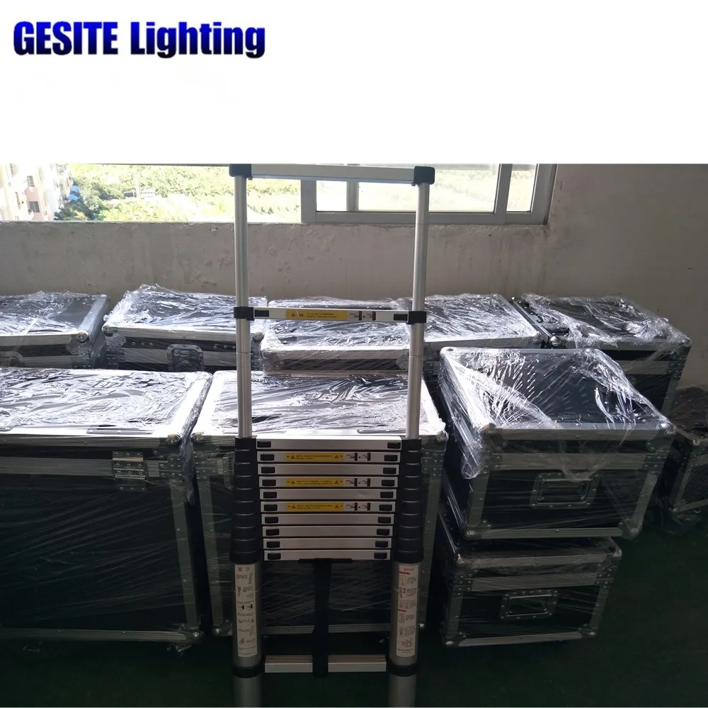 3.8m Aluminum Telescopic Ladders for intall stage light