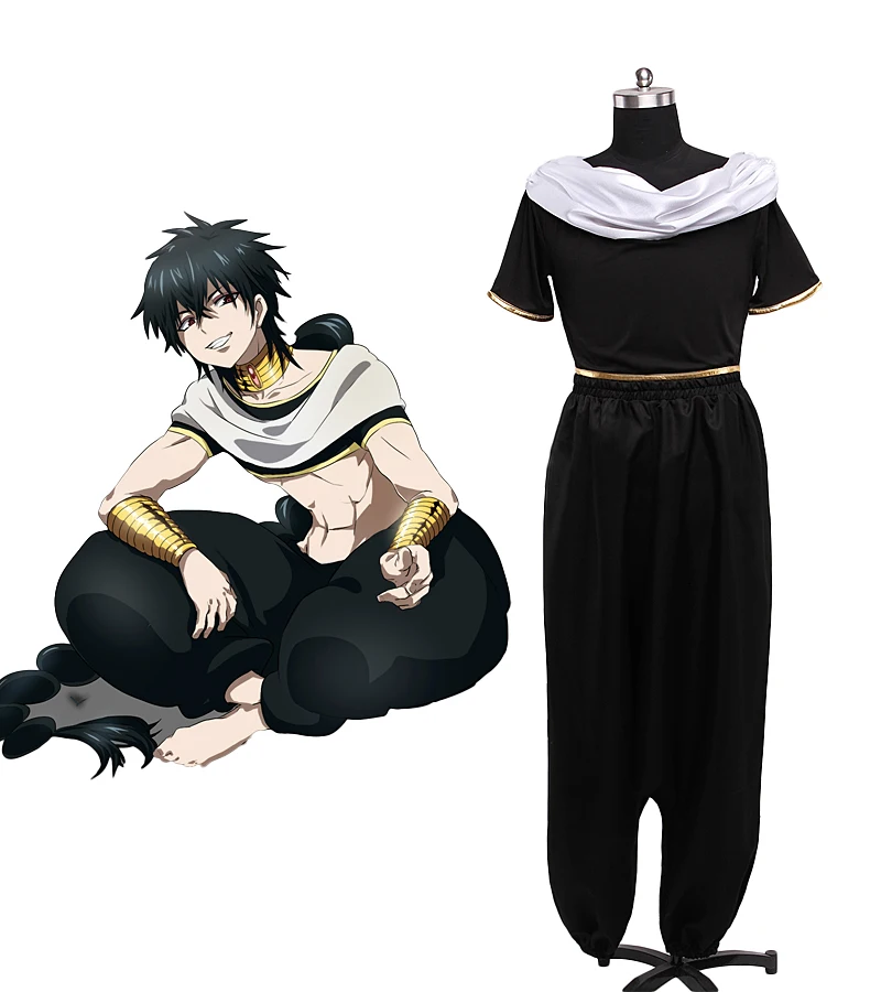 Judal Cosplay Magi The Labyrinth of Magic Judal Cosplay Costume Custom Made Any Size