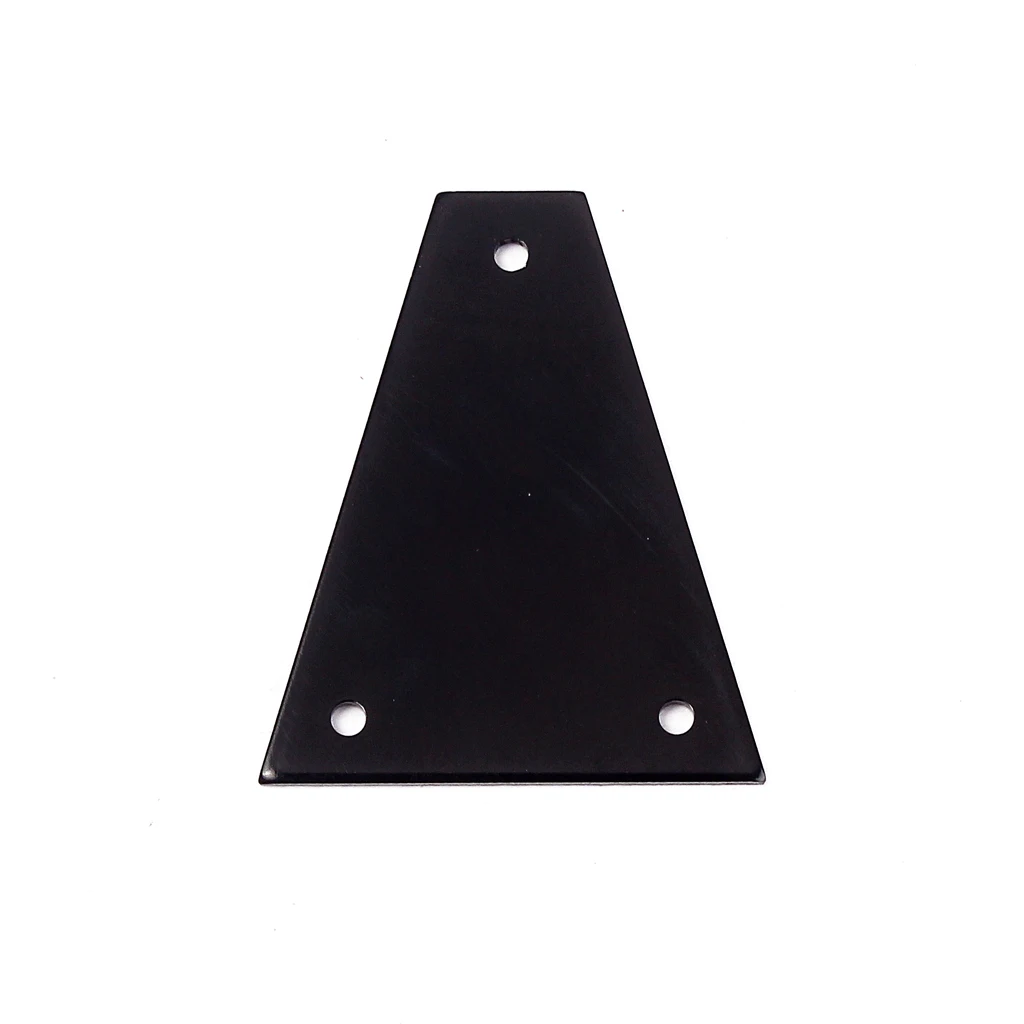 Blank High Quality Aluminum Alloy Truss Rod Cover ACCS for Import Jackson Guitar - Black