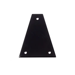 Blank High Quality Aluminum Alloy Truss Rod Cover ACCS for Import Jackson Guitar - Black