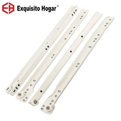 Drawer Track Slides Two Cabinet Rails Thickening Computer Table Chute Clothing Cabinets Keyboard Roller Pulley Furniture
